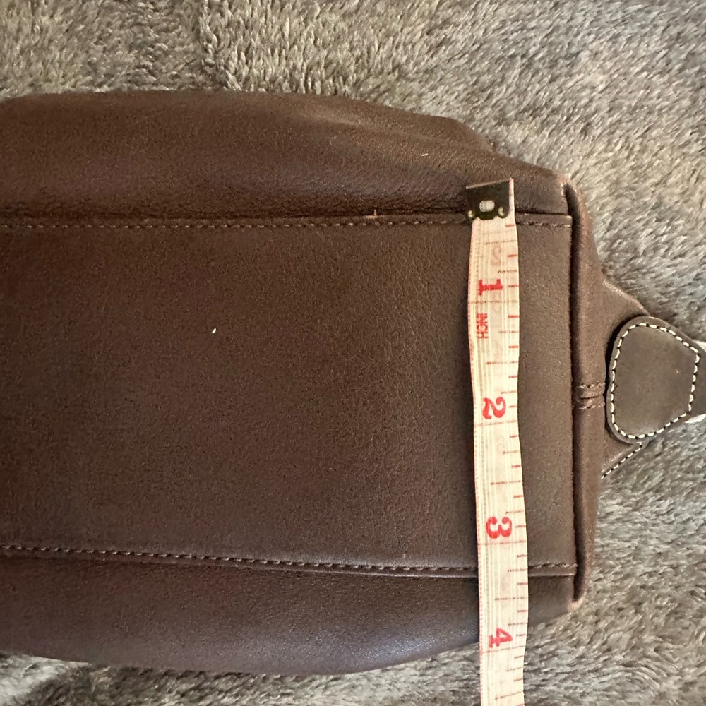 Coach Dark Brown Leather Bag - Picture 8 of 10